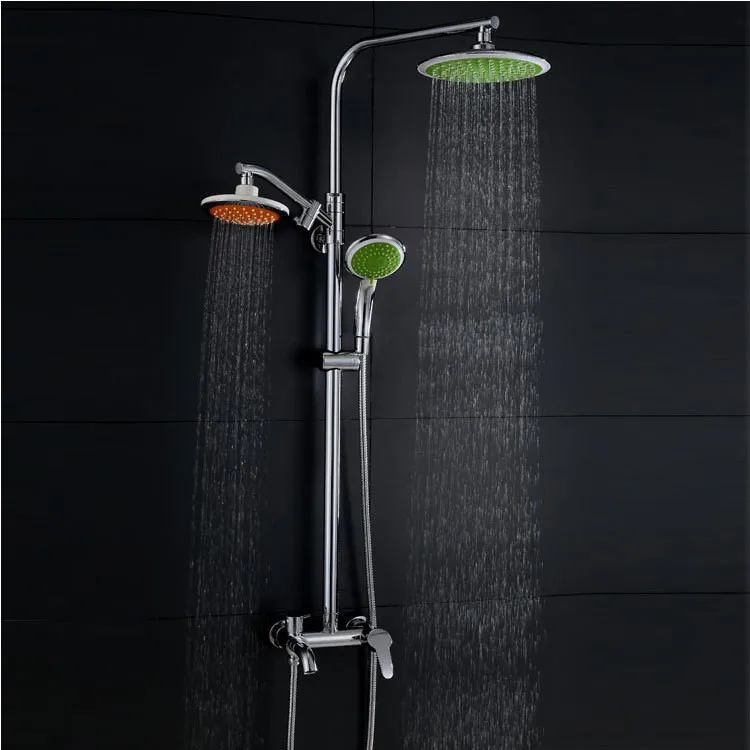 Качественный латунный роскошный хромированный смеситель для ванной комнаты