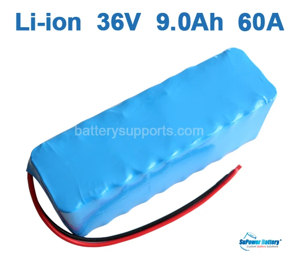 SuPower 10 S 36 V 37 42 9000 mAh литий ионная аккумуляторная батарея Max 60A со встроенной BMS