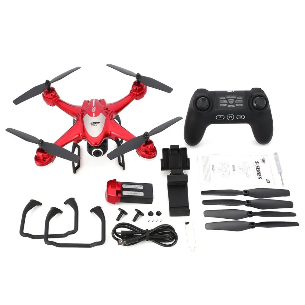 SJ R/C S30W 2 4 г двойной gps позиционирования FPV системы RC Quadcopter Дрон с 1080 P Регулируемый