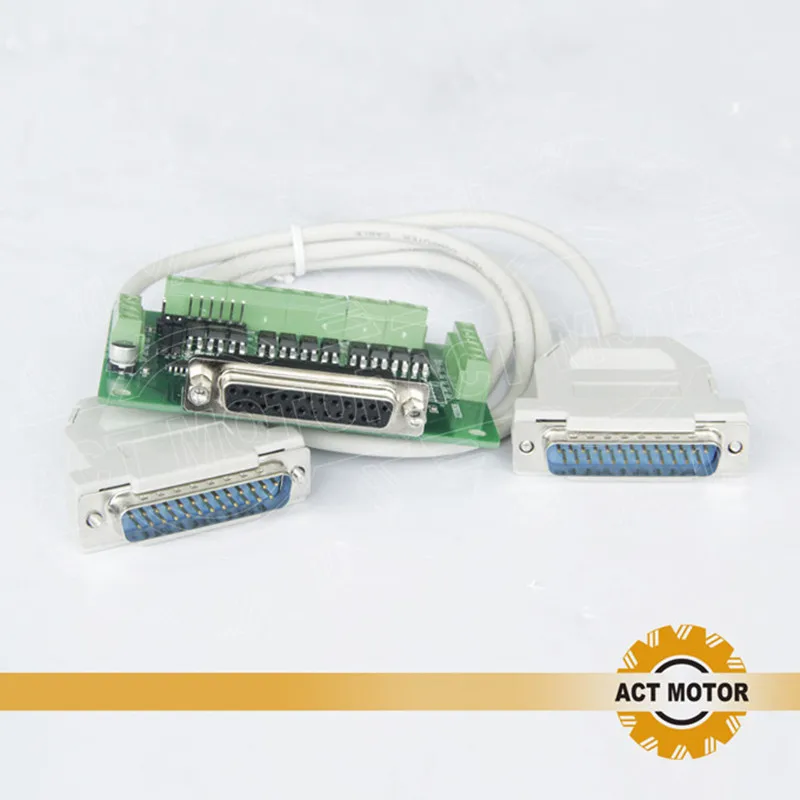 6 осевая интерфейсная плата двигателя ACT (коммутационная DB25) адаптер ЧПУ роутер