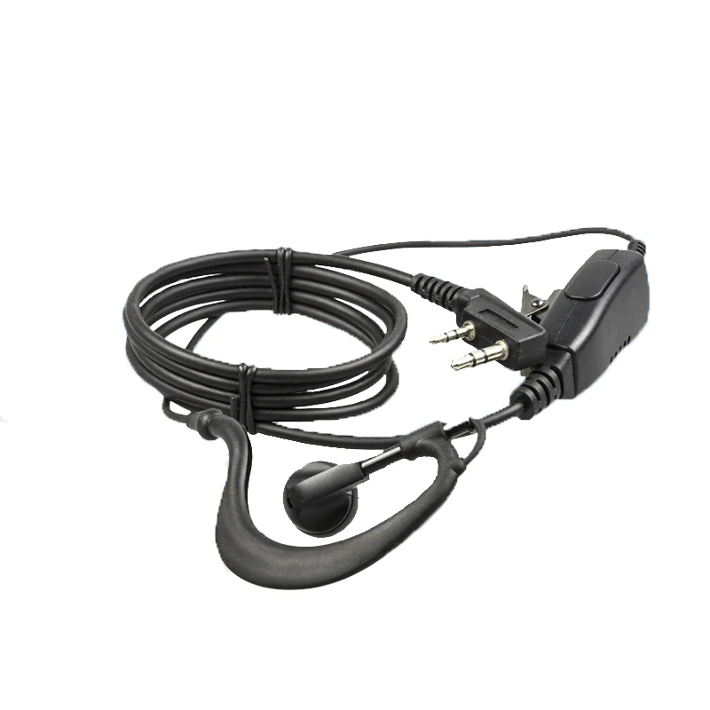

Walkie Talkie PTT MIC Earpiece for KENWOOD BAOFENG UV-5R Accessories BF-888s UV-82 TG-UV2 Plus Acoustic Headset UV-5RA