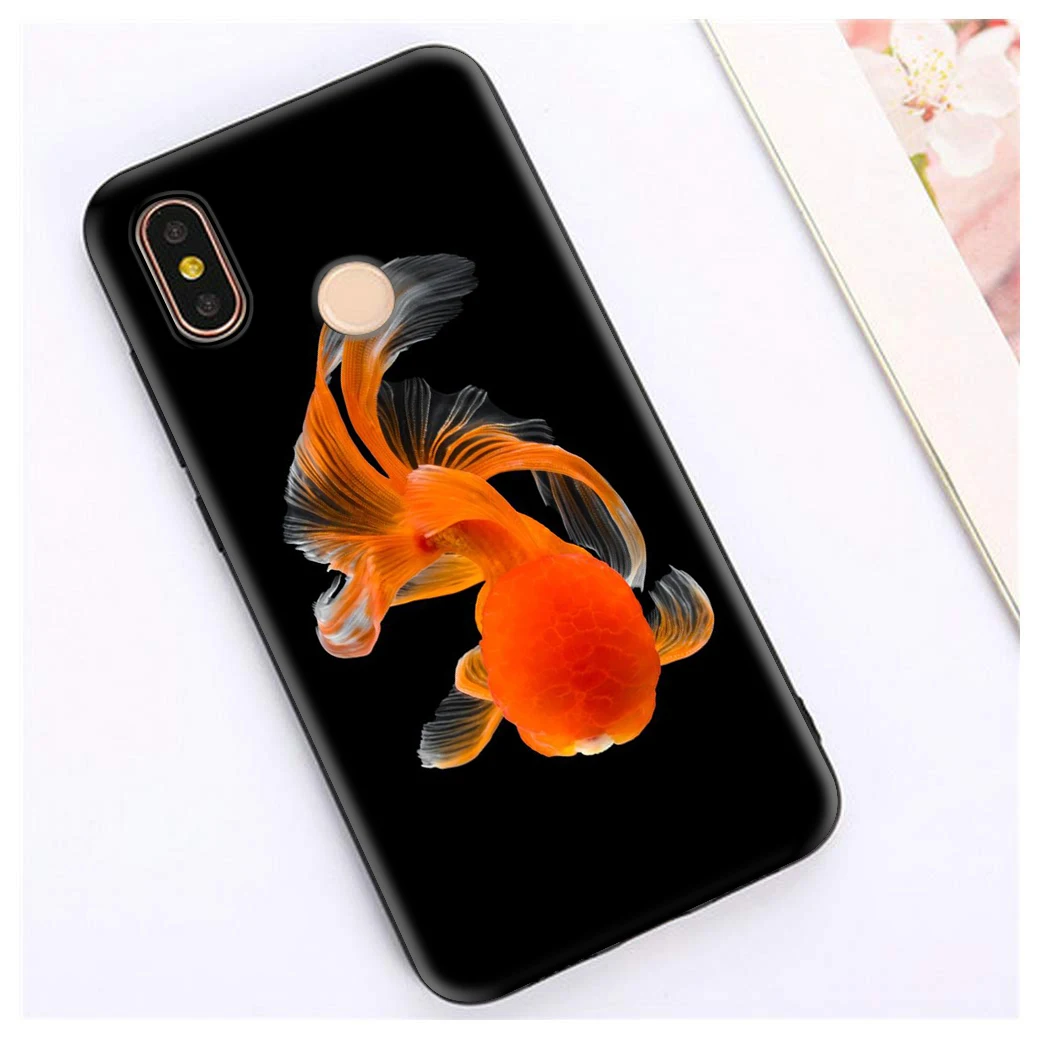 Lavaza Japanese Lucky Fish TPU Case for Xiaomi MI Redmi Poco X2 K30 Note 8T 10 6 8 9 9se A1 A2 A3 MAX 3 Lite Pro Plus f1 | Мобильные