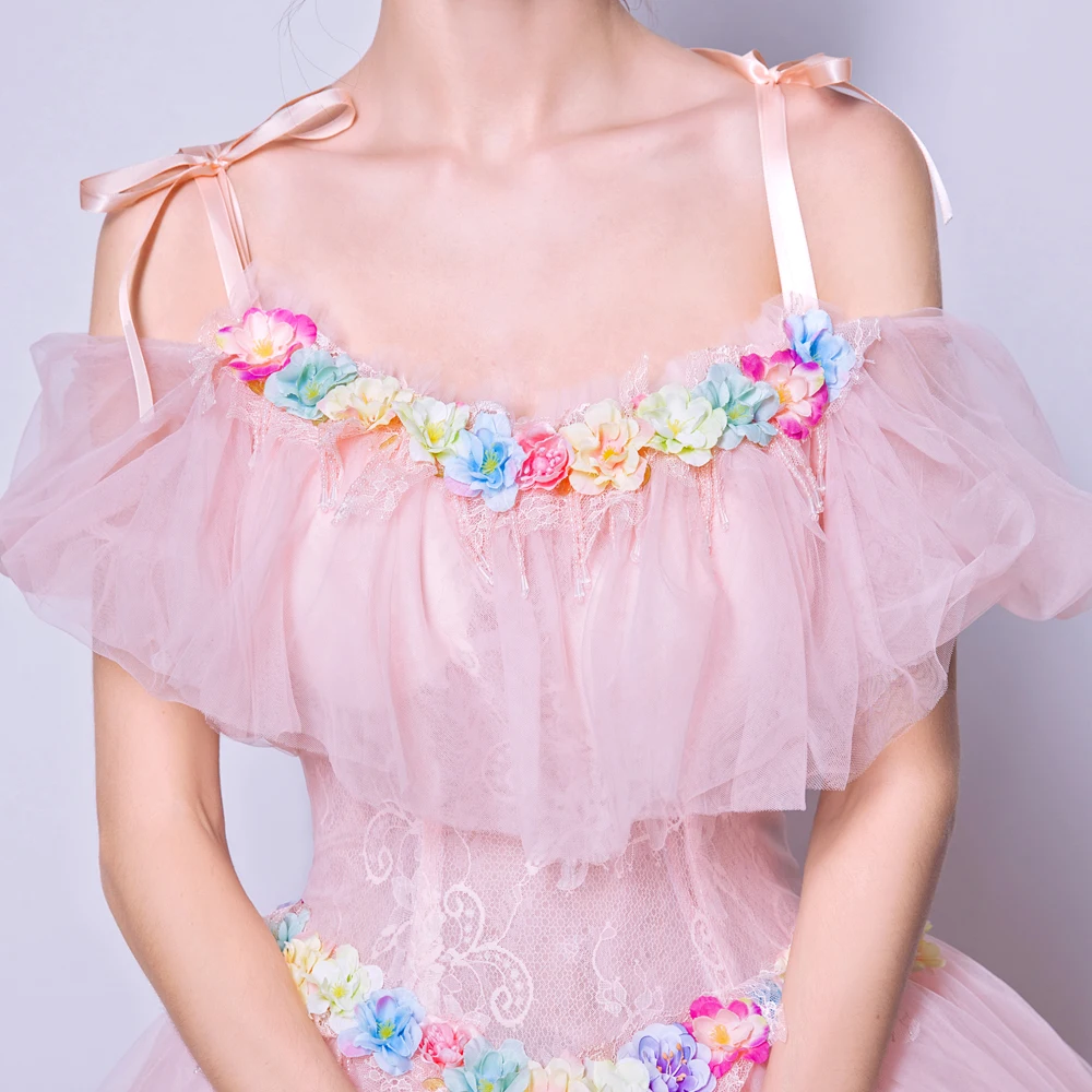 Ангел свадебное платье Брак невесты Vestido De Noiva 2017 Алиса Фэнтези серии красочные