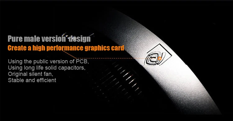 Видеокарта VEINIDA GT610 1GB с низким профилем, чипсет Geforce, видео DDR3 для нормального ПК и LP чехол прочнее HD6450