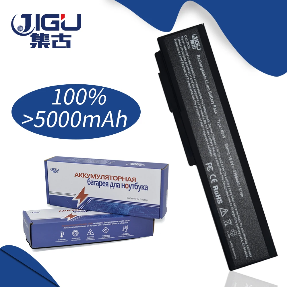 JIGU Аккумулятор для ноутбука Asus M50V M50Q M50S M50Sa M50Sr M50Sv N61 N61V M50Vm N61Ja M70Sr N53Jf N53Jg X57VN N61J N53S