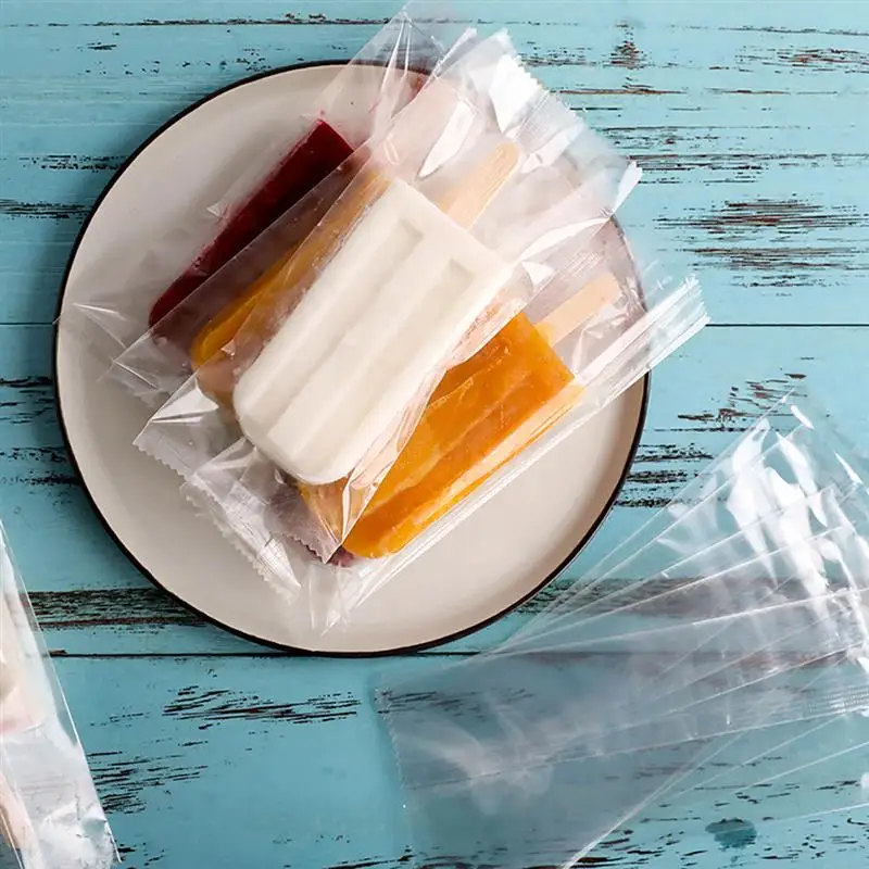 100 шт деревянные для мороженого палочки натуральные DIY Фруктового и прозрачные