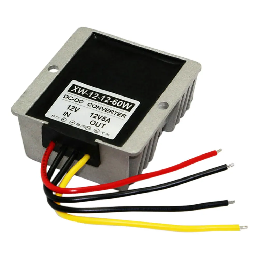 Авто понижающий/понижающий преобразователь питания DC 12V до 5A 60W