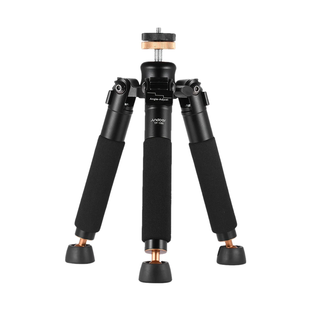 Andoer Мини gorillapod портативный Настольный Штатив Алюминиевый сплав монопод Поддержка Держатель стабилизатор для Canon Nikon sony камера