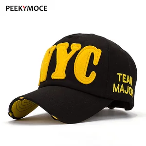 casual ny cubs hat adult baseball caps brand black adjustable men drake hat cap fashion cotton snapback for women hot sale free global shipping