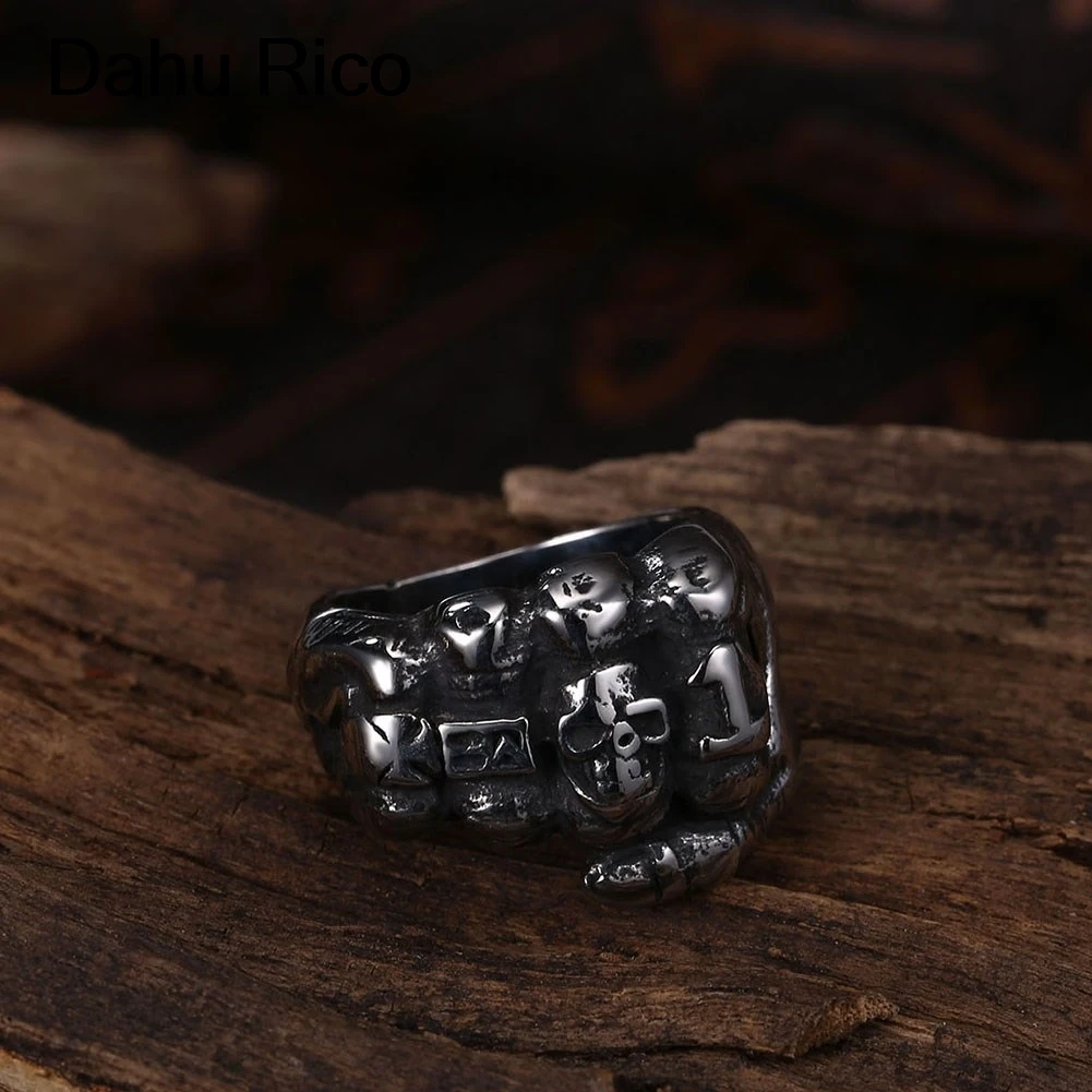 bague acier inoxydable pour femme stainless steel rings engagement gifts for women love Dahu Rico 316L | Украшения и аксессуары