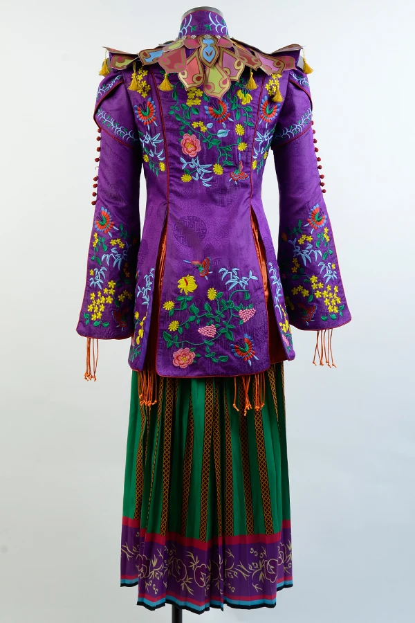 Косплей Элис из матового стекла Алиса мандарин костюм полный комплект наряд