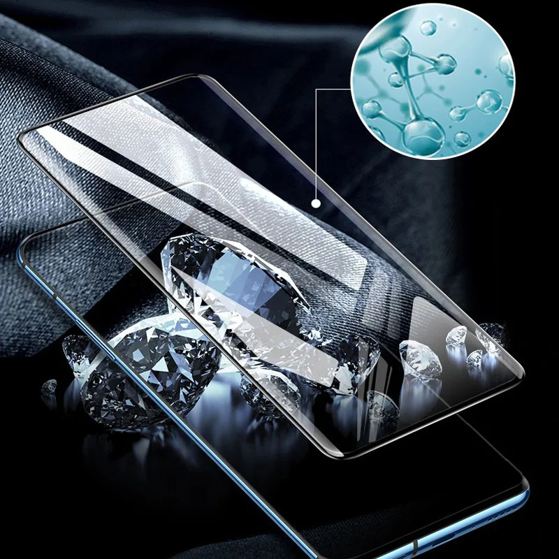 3D изогнутое закаленное стекло с полным покрытием Защита экрана для Oneplus 7 Pro/1 + Pro 100