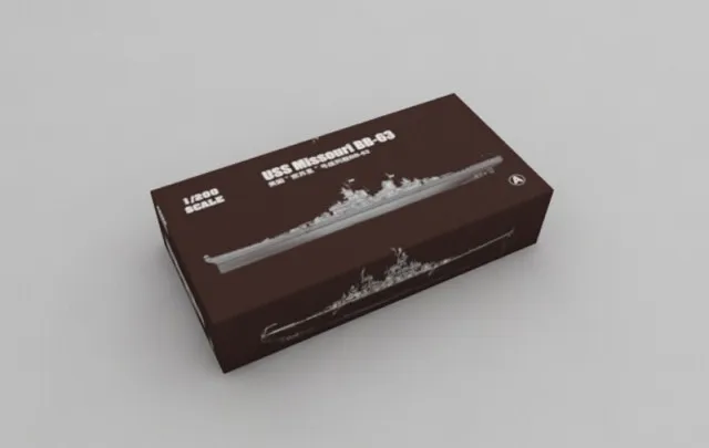 Trumpeter 03705 USS Missouri BB-63 линкор 1/200 масштаб модель военного корабля