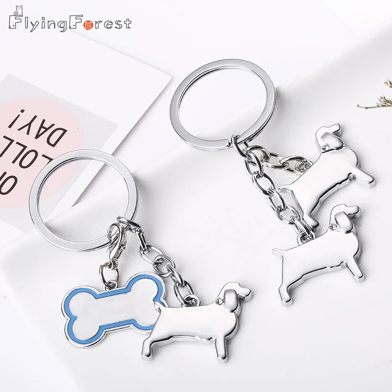 Новое поступление 2019 брелок милые брелки в виде таксы костяной кулон двойной для