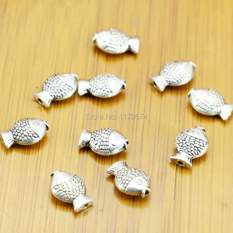 

10PCS 12x9x4mm Fish Spacer Alloy DIY Findings Jewelry Fittings Jewelry Making Design Accessories For Necklace Bracelet