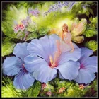 Набор для вышивки крестиком 14 ct DMC DIY Искусство ручной работы Декор-тайные сады