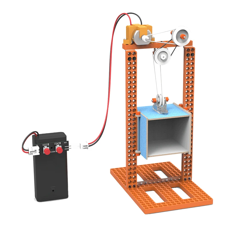 Вынос руля строительные блоки научная игрушка DIY Лифт детская умная обучающая