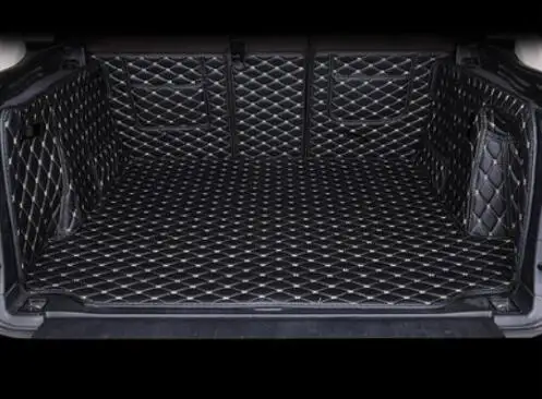 Высокое качество автомобиля кожа задний багажник товары Коврики Подходит для BMW