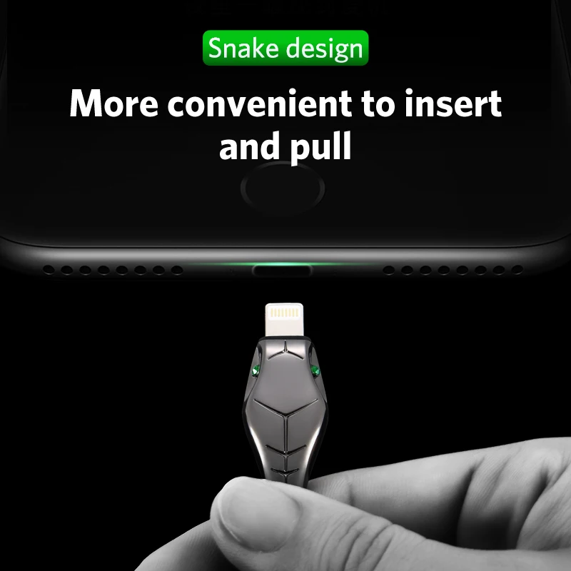 Benks D27 5A Тип C Быстрый зарядный кабель для передачи данных iPhone Xs Max 7 8 6 плюс USB 3A Android