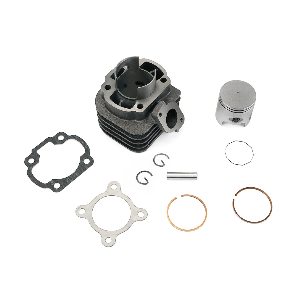 

NICECNC Motorcycle 47mm Cylinder Piston Big Bore Kit for Yamaha Apirilia Vino Polaris ZUMA Minarelli 1E40QMB 2 Stroke Engine