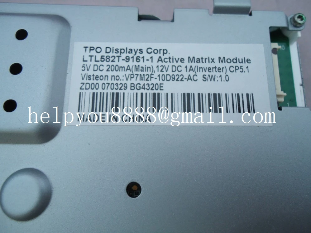 Оптовые продажи активный матричный модуль Дисплей TPO Corp LTL582T-9161-1 5 8 дюйма для