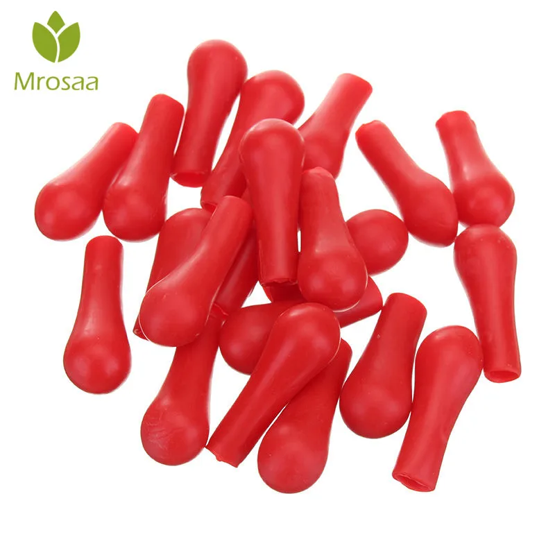 Высокое качество 20 шт Красная резиновая пипетка наполнитель лампа для