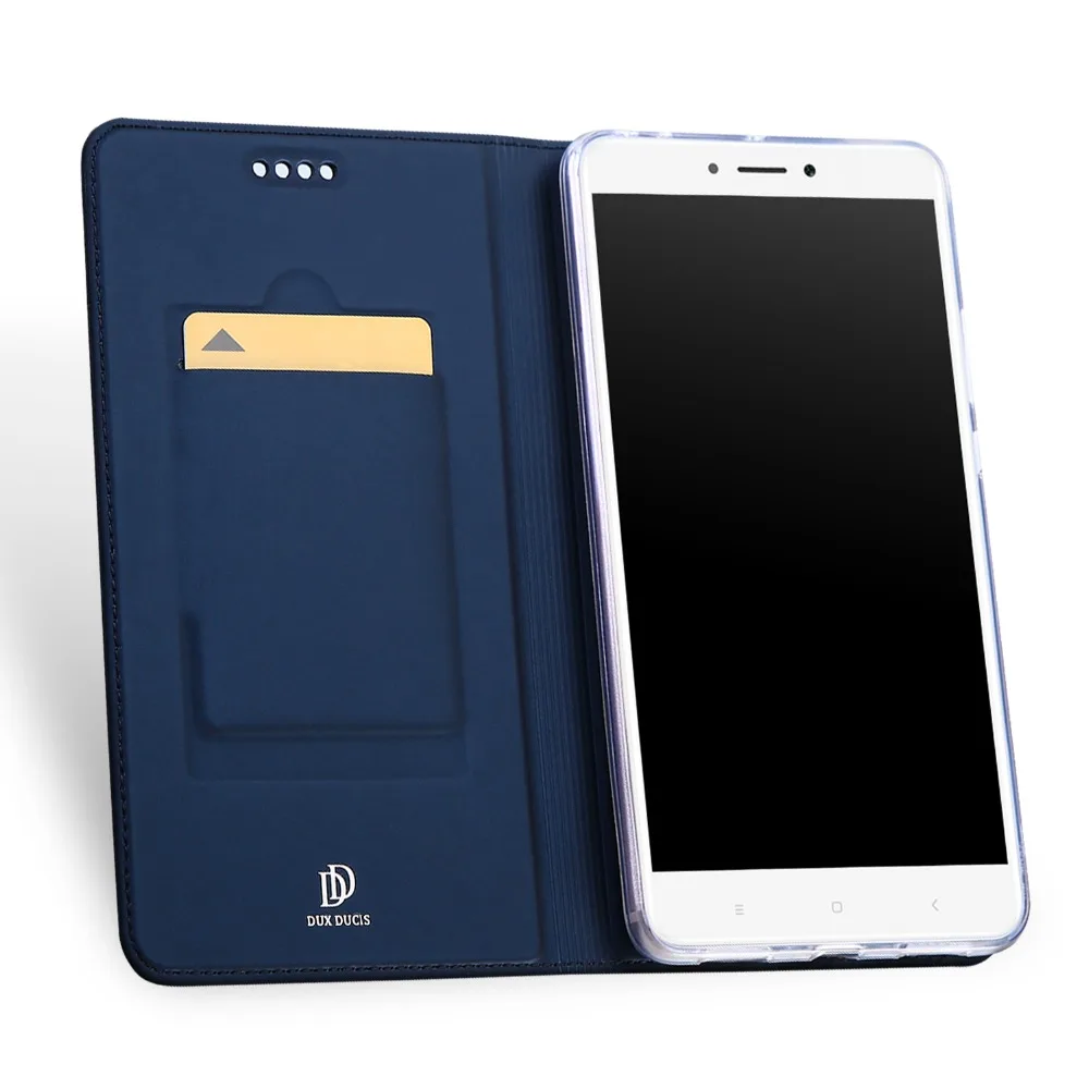 DUX DUCIS для Xiaomi Mi Max 2 чехол Роскошный флип-кейс из искусственной кожи на xiomi
