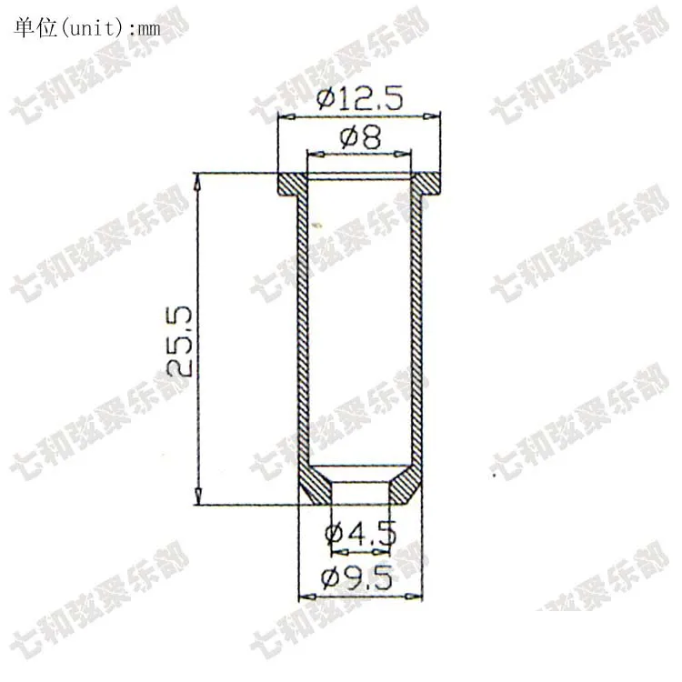 4 шт хромированная электрическая бас-гитара строка втулки для крепления струн