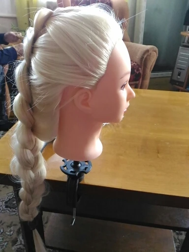 Женский манекен для парикмахерской с бесплатным зажимом|hairdressing dolls head|cosmetology