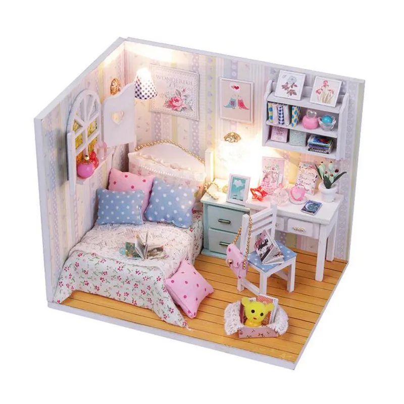 Лучшее Рождество! DIY Дом строительные блоки игрушки Дети Любимые развивающие