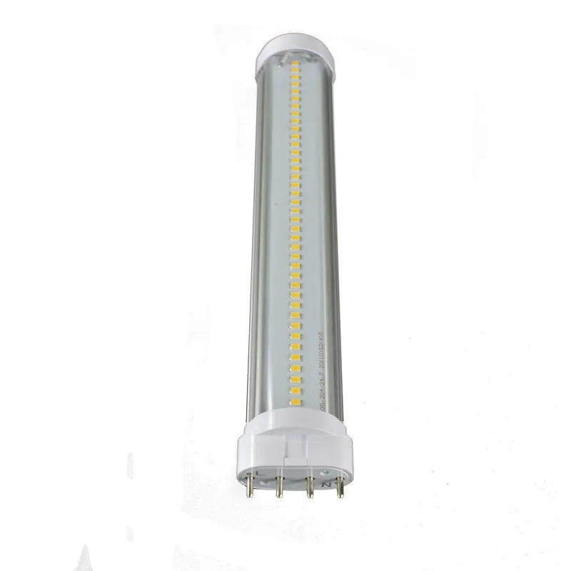 2g11 led tubo de luz pll lampara PL bar 4pin Epistar SMD difusa cubierta 8W 12W 14W 15W 18W AC96-265V frio blanco | Лампы и освещение