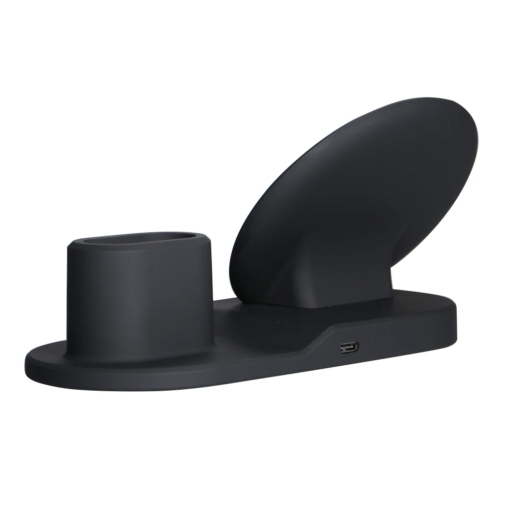 3-в-1 Беспроводное зарядное устройство Замена зарядная станция для iphone XS/X