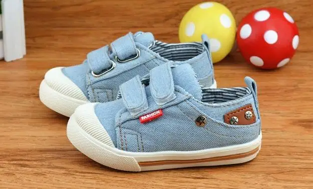 AI LIANG Kids Shoes for Girls Boys Sneakers Jeans Canvas Children Denim Running Sport Baby | Детская одежда и обувь