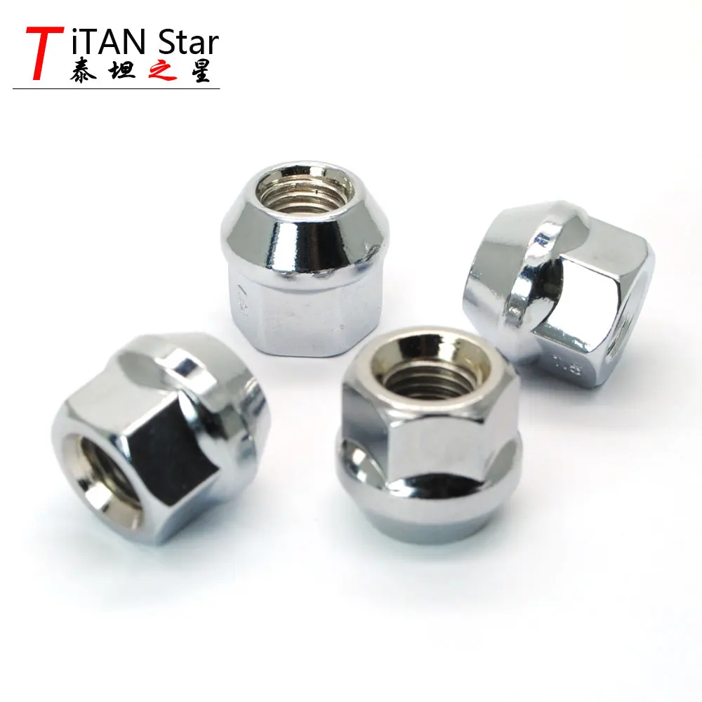20 шт. открытые гайки m12x1 5 1 OEM OE в наличии Заводские колёсные диски 19Hex Chrome для Ford