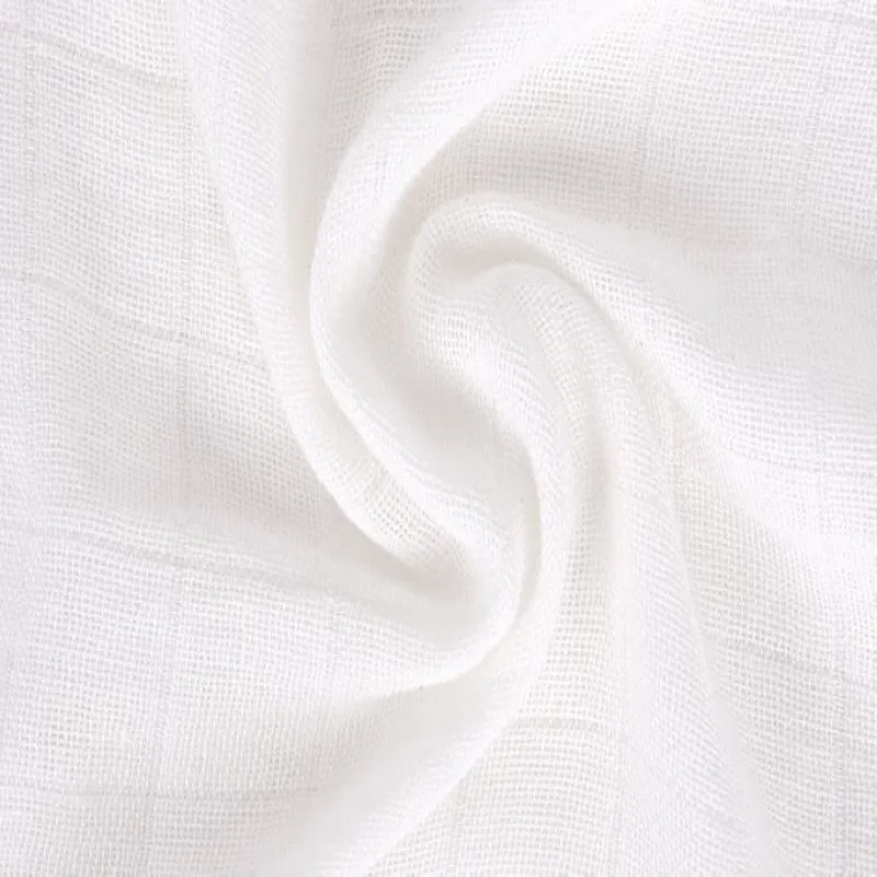 1 шт. белые бамбуковые марлевые мягкие Подгузники Детские Многоразовые моющиеся