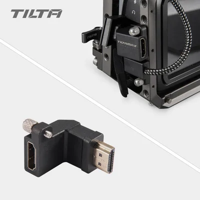 Tilta TA-T01-A-G чехол для камеры аксессуары для BMPCC 4K 6K камера Верхняя ручка деревянная боковая ручка F970 Батарейная пластина P-TAP - Цвет: Синий