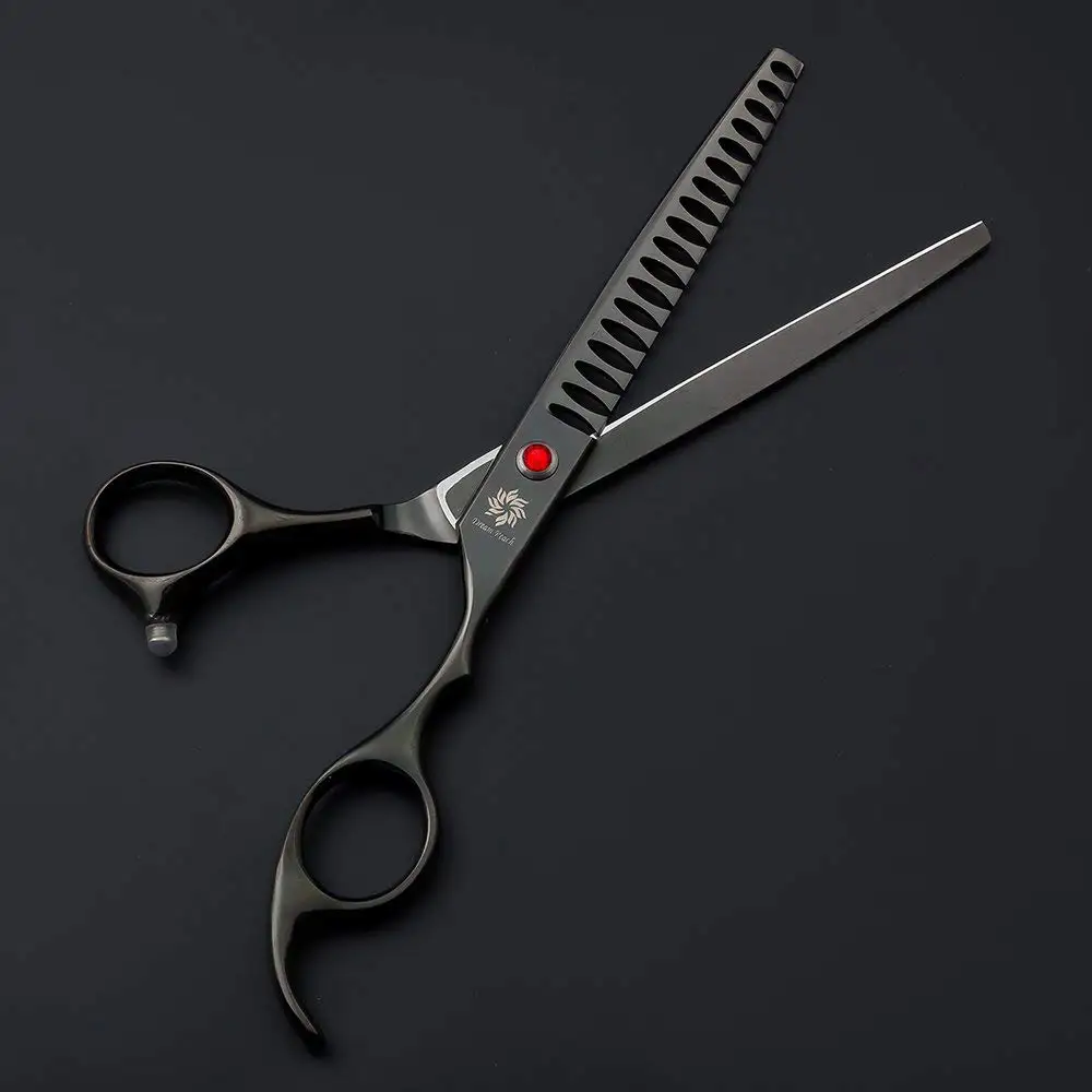 Ножницы для собак Chunker 7 0 дюйма профессиональные японские ножницы из нержавеющей