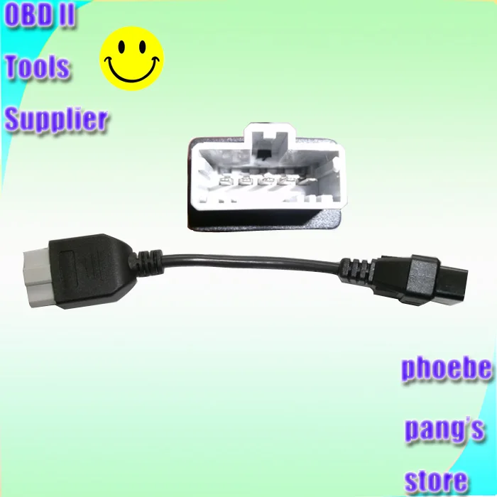 10 шт. высокое качество 5Pin к OBDII 16Pin для адаптера Honda 5 Pin 16 автомобильный