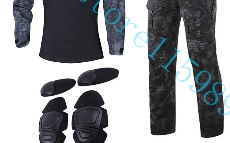 Американская военная Униформа tatico tacticalarmy боевая рубашка мультикам militar tactico camisas Военная Мужская одежда