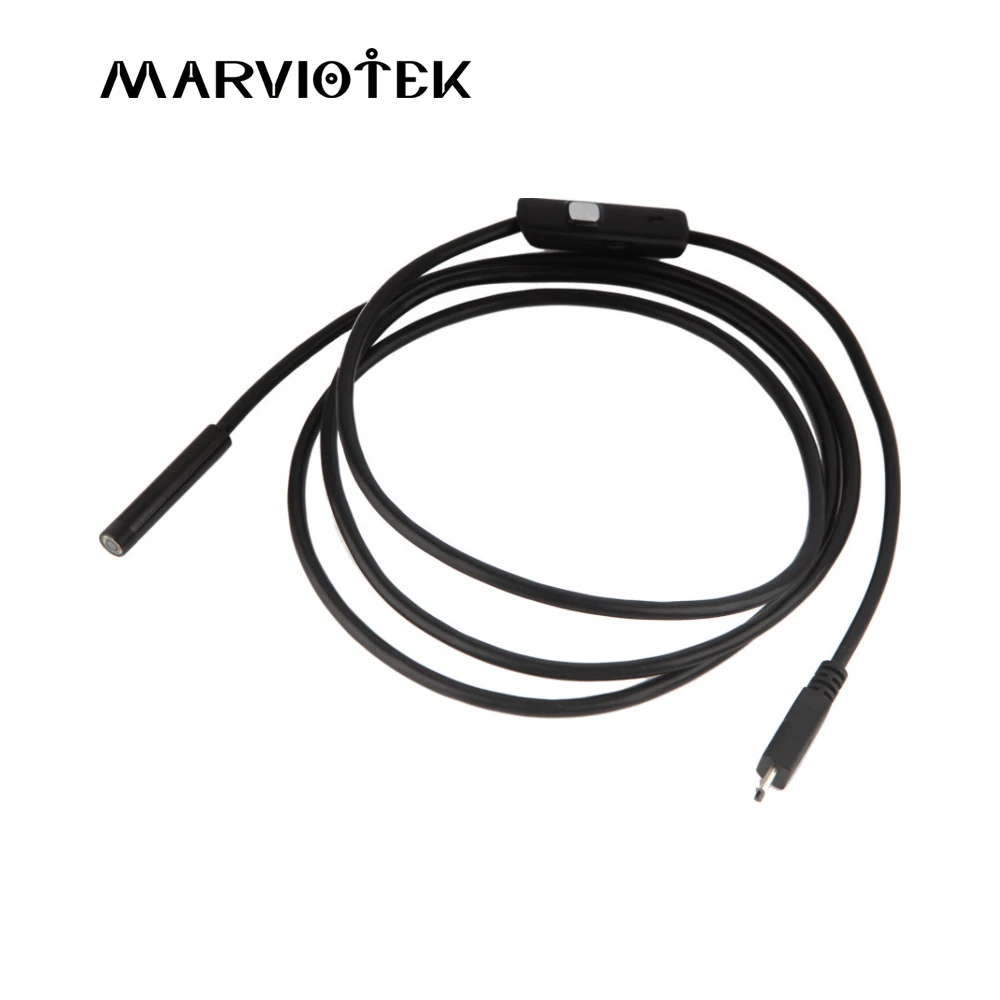 USB эндоскоп 8 мм для Android OTG Гибкая камера мобильный телефон водонепроницаемый