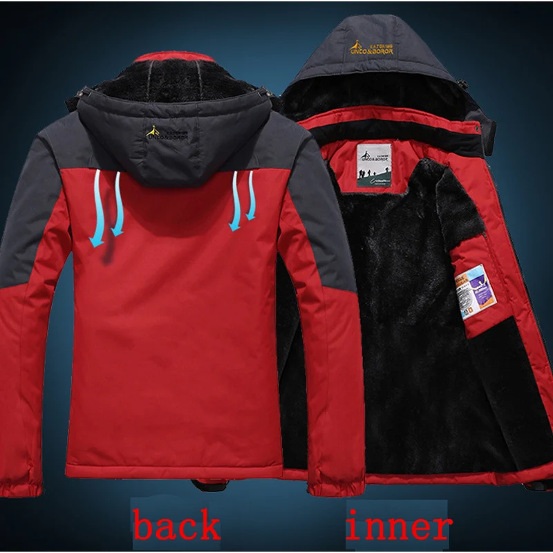 Мужская и женская зимняя куртка теплая для мужчин модные бархатные куртки