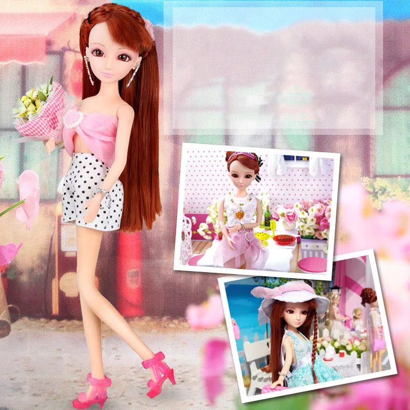 Кукла Lelia модное платье одежда обувь костюмы для девочек Игрушки Куклы kawaii