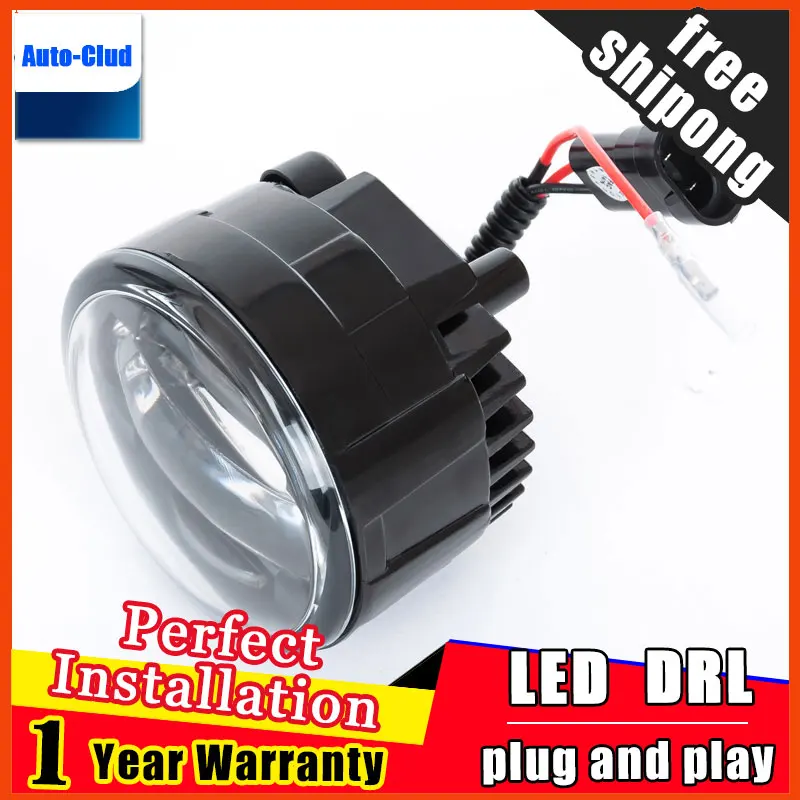 

Car-styling LED fog light for Infiniti EX 2008-2013 LED Fog lamp lens and LED daytime running ligh for car 2 function