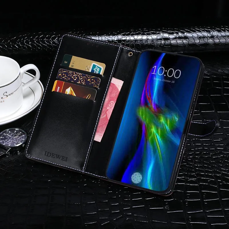Чехол для Huawei P30 Роскошный кожаный флип-чехол защитный чехол телефона с