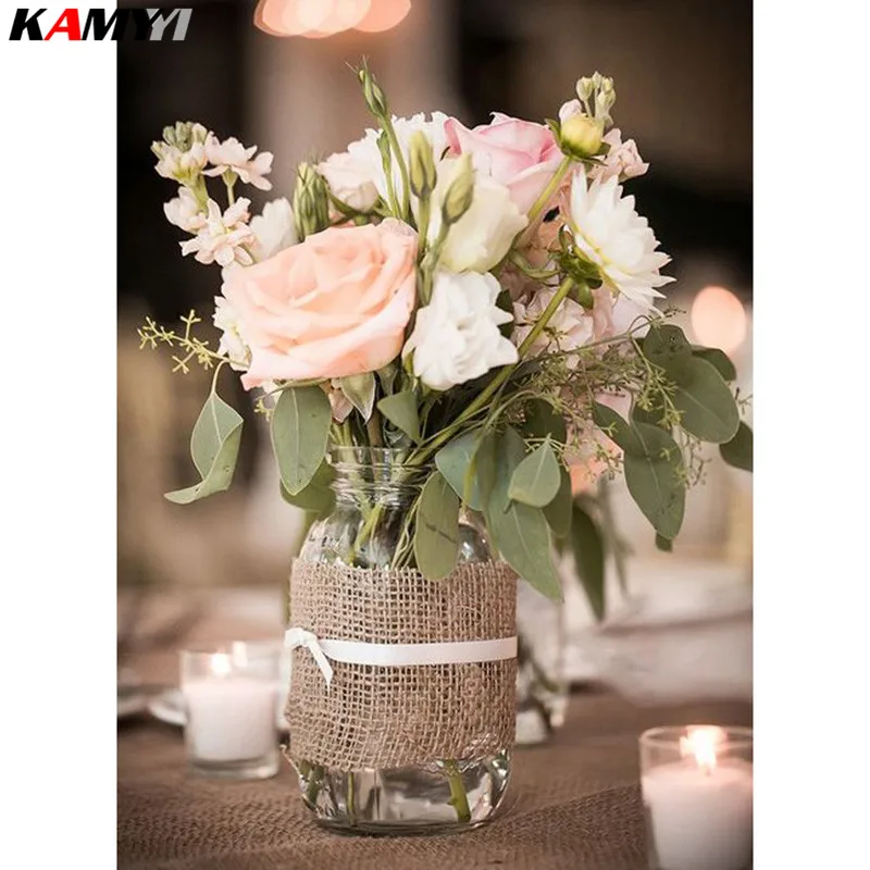 

Full Drill Square/Round Diamond 5D DIY Diamond Painting"flower"Diamond Embroidery Cross Stitch Mosaic Painting XY1