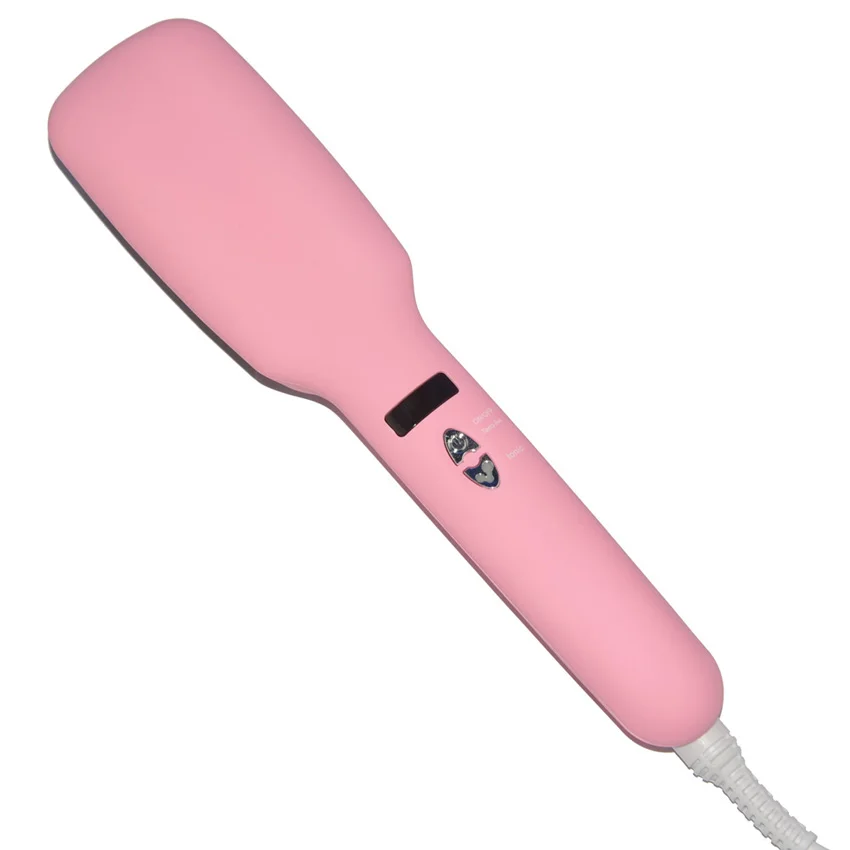 Выпрямитель для волос Queenme 2 в 1 с нагревателем PTC Электрический быстрый