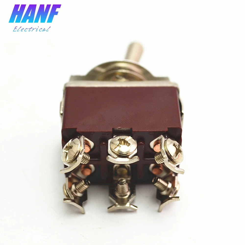 1 шт. 12 мм тогл переключатель 6 Pin ON Rocker DPDT 250V 15A E TEN1321|dpdt rocker switch|dpdt switchdpdt toggle switch |