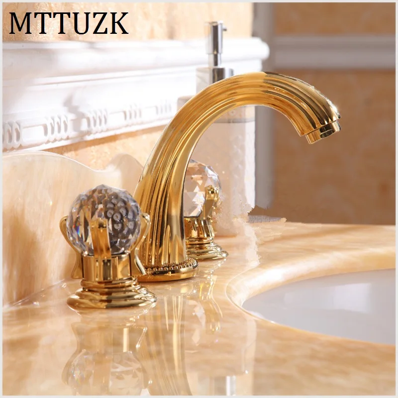 MTTUZK 3 шт. в комплекте смеситель для раковины роскошный высококачественный