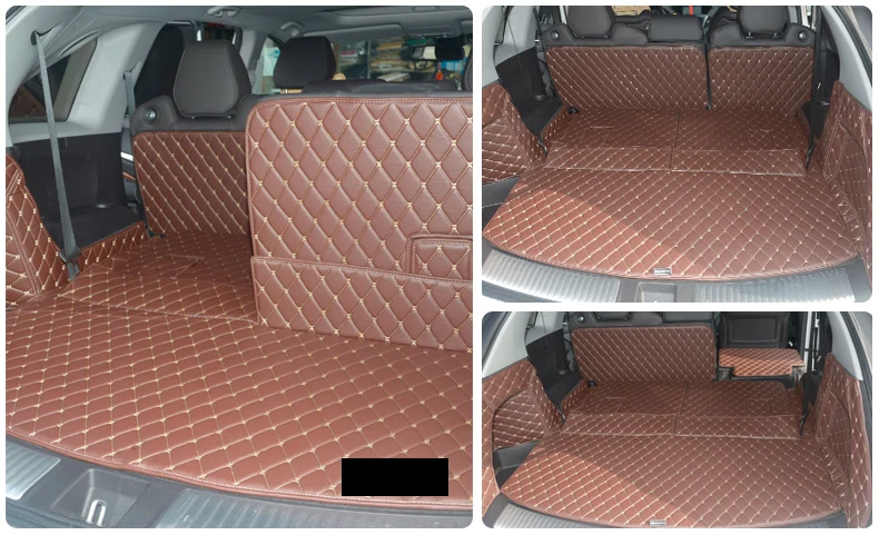 Коврик для багажника из волоконной кожи acura mdx 2014 2015 2016 2017 2018 2019 3-го поколения