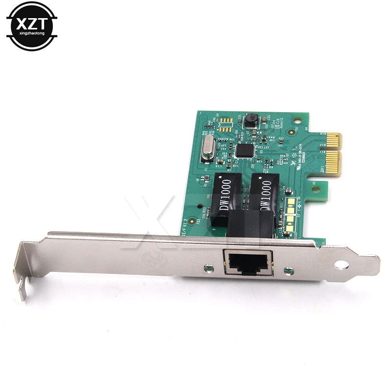 Высококачественный 1 шт. гигабитный Ethernet LAN PCI Express PCI-e сетевой контроллер карта